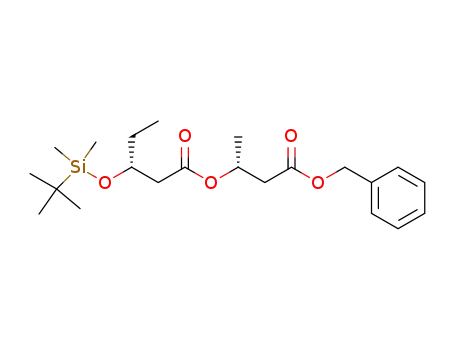 (R)-3-(tert-Butyl-dimethyl-silanyloxy)-pentanoic acid (R)-2-benzyloxycarbonyl-1-methyl-ethyl ester