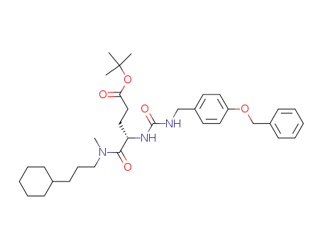 (S)-4-[3-(4-Benzyloxy-benzyl)-ureido]-4-[(3-cyclohexyl-propyl)-methyl-carbamoyl]-butyric acid tert-butyl ester