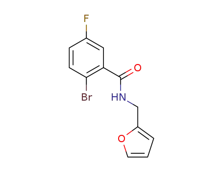 2-bromo-5-fluoro-N-(furan-2-ylmethyl)benzamide