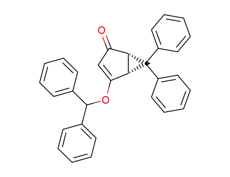 Bicyclo[3.1.0]hex-3-en-2-one, 4-(diphenylmethoxy)-6,6-diphenyl-