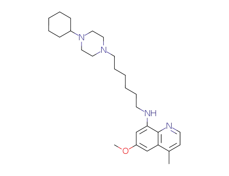 [6-(4-Cyclohexyl-piperazin-1-yl)-hexyl]-(6-methoxy-4-methyl-quinolin-8-yl)-amine
