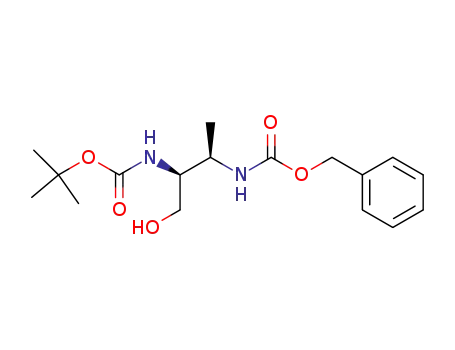 (2R,3R)-3-(benzyloxycarbonyl)amino-2-(t-butoxycarbonyl)amino-1-butanol