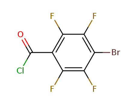 Benzoyl chloride,4-bromo-2,3,5,6-tetrafluoro- 122033-54-9