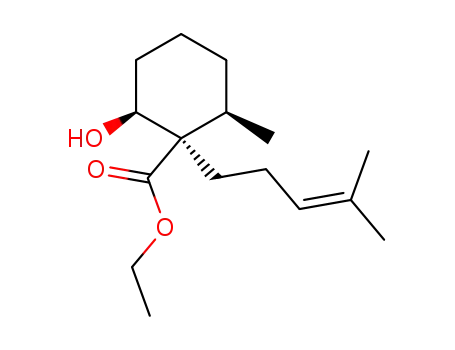 ethyl (1R,2S,6R)-1-(4-methylpent-3-enyl)-2-hydroxy-6-methylcyclohexanecarboxylate