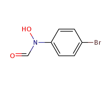 Molecular Structure of 96018-73-4 (N-(4-bromophenyl)-N-hydroxyformamide)