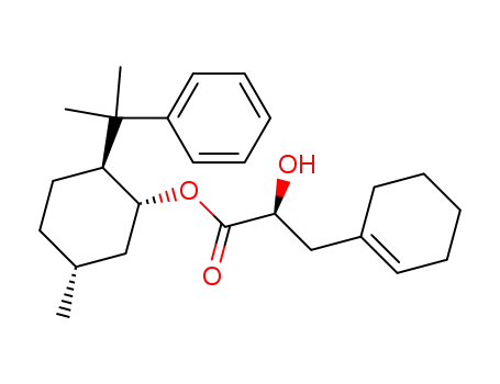 (2'S)-3'-(cyclohex-1-enyl)-2'-hydroxy-propionic acid (1R,2S,5R)-8-phenylmenthyl ester