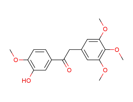 1-oxo-1-(3''-hydroxy-4''-methoxyphenyl)-2-(3',4'.5'-trimethoxyphenyl)ethane