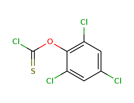2,4,6-trichlorophenyl chlorothionoformate
