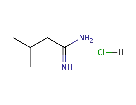 Molecular Structure of 57297-27-5 (3-Methyl-butyramidine HCl)
