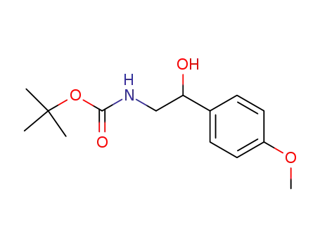tert-Butyl (2-hydroxy-2-(4-methoxyphenyl)ethyl)carbamate
