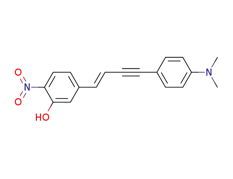 Phenol, 5-[(1E)-4-[4-(dimethylamino)phenyl]-1-buten-3-ynyl]-2-nitro-