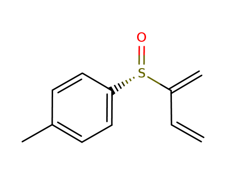 Benzene, 1-methyl-4-[(1-methylene-2-propenyl)sulfinyl]-, (R)-