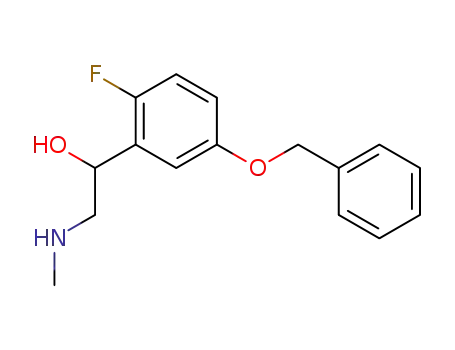 1-(5-Benzyloxy-2-fluoro-phenyl)-2-methylamino-ethanol