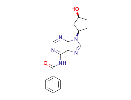 (1S,4R)-N-[9-(4-hydroxy-2-cyclopenten-1-yl)-9H-purin-6-yl]benzamide