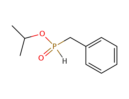 Molecular Structure of 123691-76-9 (Phosphinic acid, (phenylmethyl)-, 1-methylethyl ester)