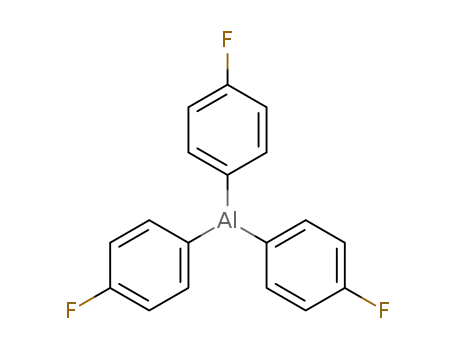 Molecular Structure of 848-54-4 (tris(4-fluorophenyl)aluminum)