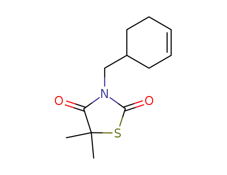 3-cyclohex-3-enylmethyl-5,5-dimethyl-thiazolidine-2,4-dione