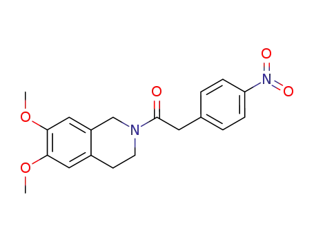Molecular Structure of 82924-82-1 (N-(4-[2-(3,4-dihydro-1H-isoquinolin-2-yl)ethyl]phenyl)-2-nitrobenzaMide)