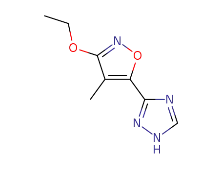 1H-1,2,4-Triazole, 3-(3-ethoxy-4-methyl-5-isoxazolyl)-