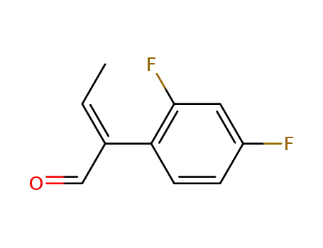 (E)-2-(2,4-Difluoro-phenyl)-but-2-enal