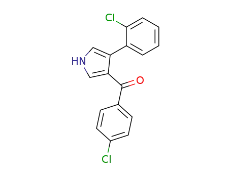 (4-Chloro-phenyl)-[4-(2-chloro-phenyl)-1H-pyrrol-3-yl]-methanone