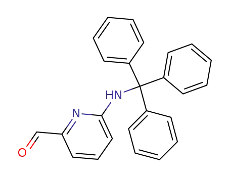 Molecular Structure of 153140-22-8 (2-tritylaminopyridine-6-carbaldehyde)