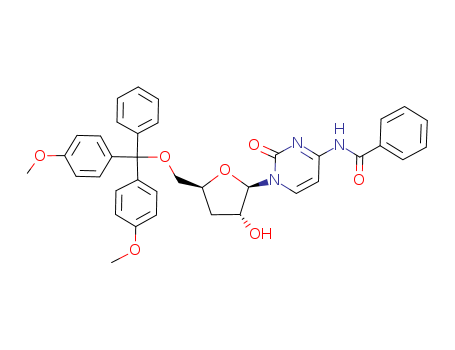 N4-Benzoyl-5'-O-(4,4-dimethoxytrityl)-3'-deoxycytidine