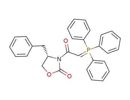 3-((4S)-4-phenylmethyl-2-oxazolidinoyl)carbonylmethylenetriphenylphosphorane