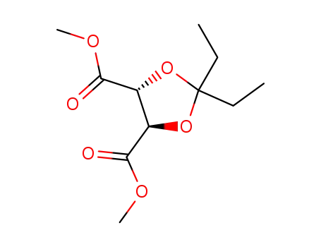 (4R,5R)-dimethyl 2,2-diethyl-1,3-dioxolane-4,5-dicarboxylate
