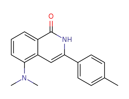 5-dimethylamino-3-(4-methylphenyl)isoquinolin-1(2H)-one