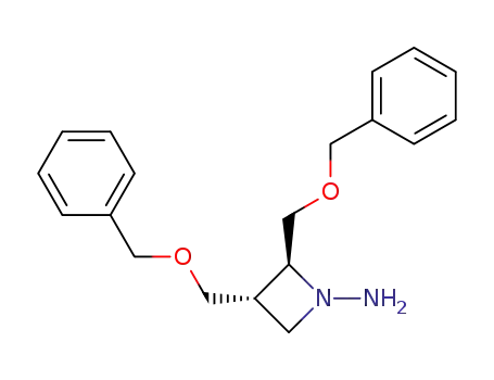 (2S,3S)-N<sup>1</sup>-amino-2,3-bis(benzyloxymethyl)azetidine