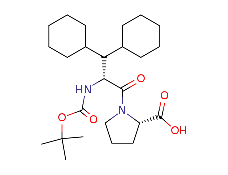 (S)-1-((R)-2-tert-Butoxycarbonylamino-3,3-dicyclohexyl-propionyl)-pyrrolidine-2-carboxylic acid
