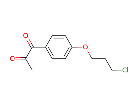 1-[4-(3-Chloro-propoxy)-phenyl]-propane-1,2-dione