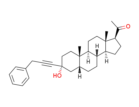 3α-hydroxy-3β-(3'-phenyl-1'-propynyl)-5β-pregnan-20-one