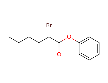 Hexanoic acid, 2-bromo-, phenyl ester