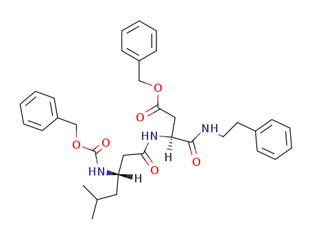 (Benzyloxycarbonyl)-β-homo-L-leucyl-β-benzyl-L-aspartic acid 2-phenylethylamide