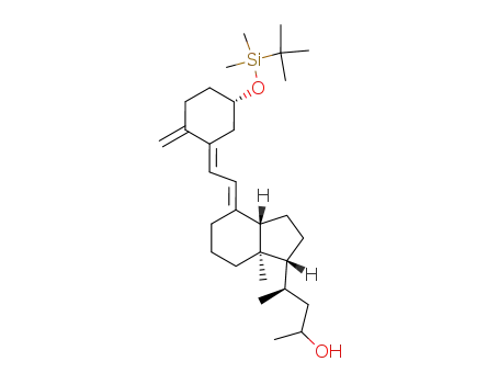 (R)-4-{(1R,3aS,7aR)-4-[2-[(S)-5-(tert-Butyl-dimethyl-silanyloxy)-2-methylene-cyclohex-(E)-ylidene]-eth-(E)-ylidene]-7a-methyl-octahydro-inden-1-yl}-pentan-2-ol