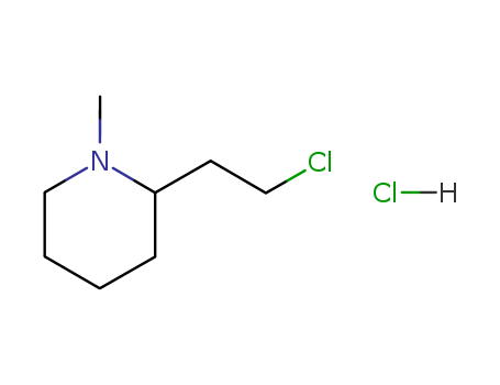 2-(2-Chloroethyl)-N-methylpiperidine hydrochloride