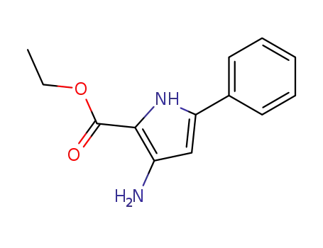 Ethyl 3-amino-5-phenyl-1H-pyrrole-2-carboxylate