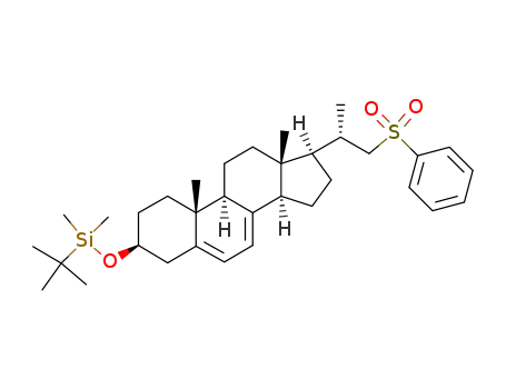 (20S)-3β-(tert-butyldimethylsilyloxy)-22-phenylsulfonyl-23,24-dinorchola-5,7-diene