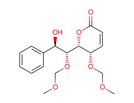 (5S,6R,7R,8R)-6-<7,8-dihydro-8-hydroxy-7-(methoxymethoxy)styryl>-5-(methoxymethoxy)-5,6-dihydro-2H-pyran-2-one