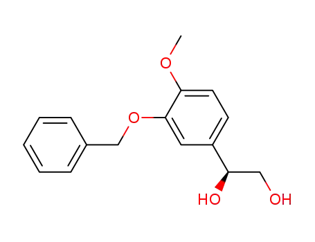 (S)-(+)-1-(3-benzyloxy-4-methoxyphenyl)ethane-1,2-diol