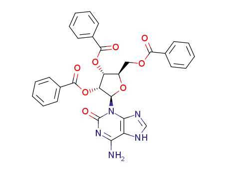 6-amino-3-(2,3,5-tri-O-benzoyl-β-D-ribofuranosyl)purine-2-one
