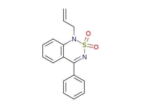 1-allyl-4-phenyl-1H-2,1,3-benzothiadiazine-2,2-dioxide