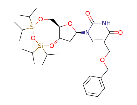 5-[(benzyloxy)methyl]-2'-deoxy-3',5'-O-(1,1,3,3-tetraisopropyldisiloxane-1,3-diyl)uridine
