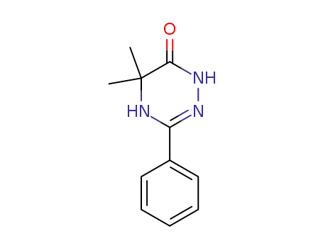 5,5-dimethyl-3-phenyl-4,5-dihydro-1,2,4-triazin-6(1H)-one