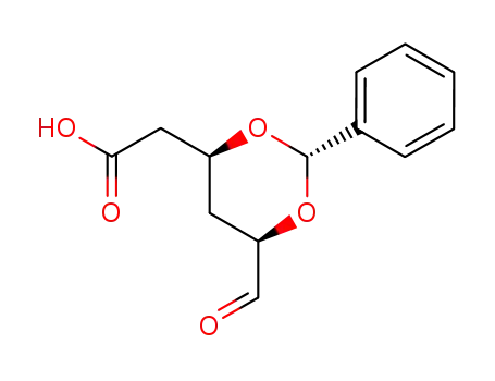 (3R,5S)-3,5-O-benzylidene-6-oxohexanoic acid