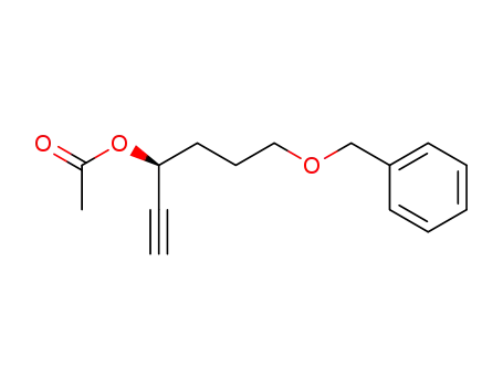 acetic acid 1-(3-benzyloxy-propyl)-prop-2-ynyl ester