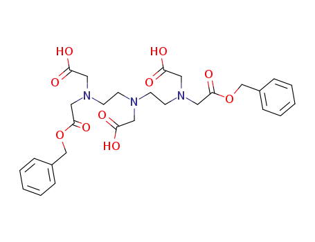 3,9-bis[2-(benzyloxy)-2-oxoethyl]-6-(carboxymethyl)-3,6,9-triazaundecanedioic acid