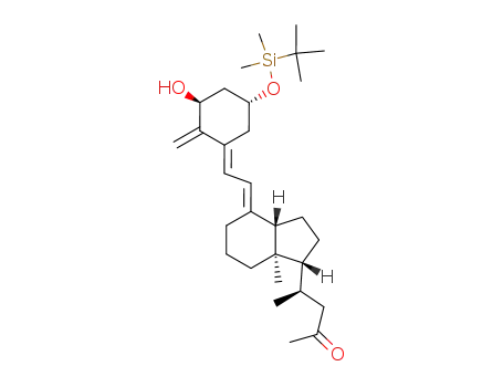 1α-hydroxy-3β-[(t-butyldimethylsilyl)oxy]-20(S)-(n-propyl-23-oxo)-9,10-secopregna-5(E),7(E),10(19)-triene